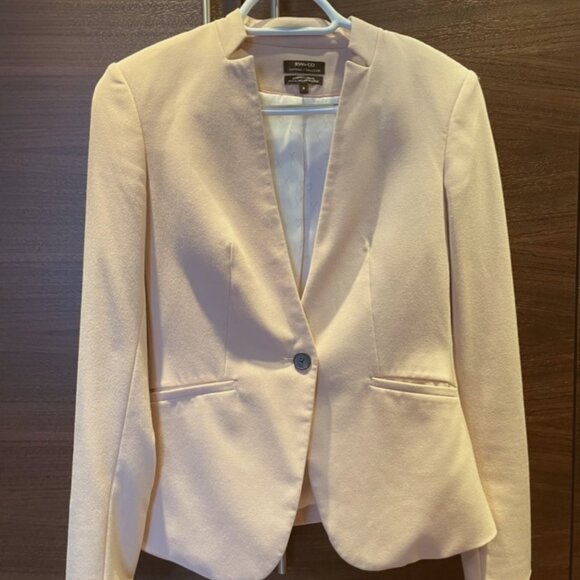 RW&CO creamy light pink Blazer US 0 - Picture 1 of 2